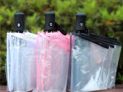 Dù trong suốt gấp được