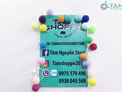 Bảng hiệu tên Shop Tâm Shoppe