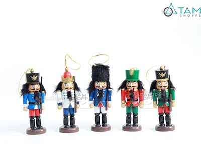 Mô hình chú lính chì bằng gỗ 120