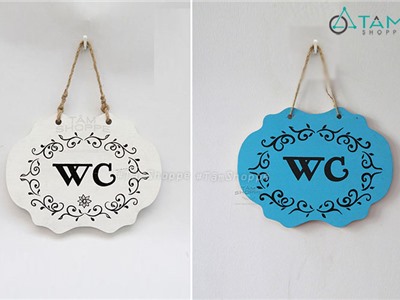 Bảng treo WC Số 05 (Có nhiều màu chọn)