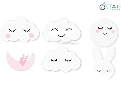 Tranh treo tường trang trí phòng ngủ dễ thương nhiều kiểu FO-TrTT-01