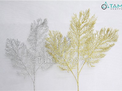 Cành lá trắc bách diệp giả phủ kim tuyến CHG-119