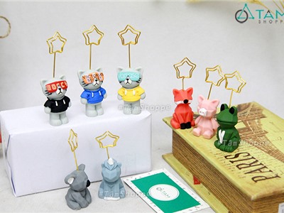 Kẹp giấy Note để bàn hình con vật hoạt hình dễ thương H-KG-06