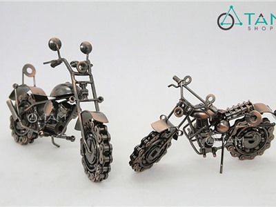 Mô hình xe moto bánh xích kim loại MHX-MOTO-01