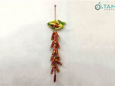 Dây pháo treo Tết cá chép nhựa số 40 (50cm)