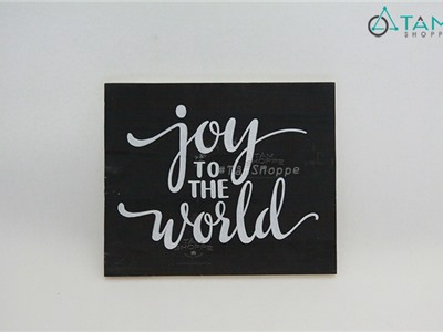 Tranh gỗ Giáng sinh 07