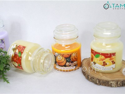 Hũ nến thơm thiên nhiên hương quế NT-05