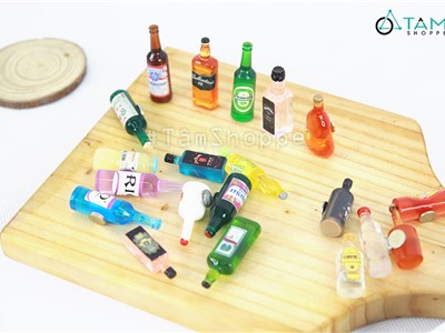 Nam châm hít tủ lạnh mô hình chai nước các loại HTL-03