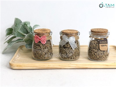 Hủ hoa khô Lavender thật thơm phòng 100gr HOAKHO-01