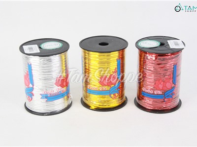  Cuộn dây kẽm màu bản dẹp dài 100m làm handmade PKH-DKEM-01