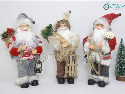 Ông già noel nhồi bông QTNOEL-04