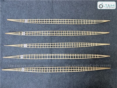 Nan tre cắm hoa trang trí cây thông Noel bản 5cm dài 1m [Loại đẹp - đan kĩ] NANTRE-01