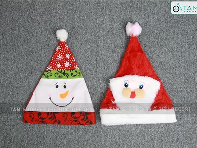 Nón Noel vải người tuyết ông già ngộ nghĩnh NON-X-01
