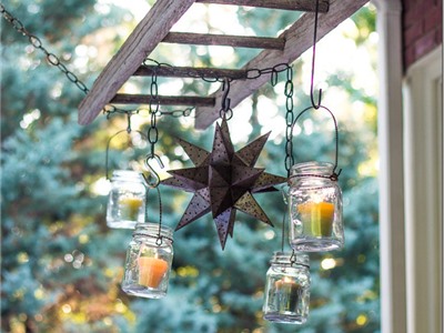 7 mẫu đèn chùm thả trần độc đáo có thể  tự làm một cách đơn giản