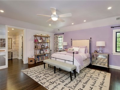 Trang trí nhà đẹp với màu tím oải hương lãng mạn và tinh tế