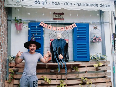 Check-in sống ảo Halloween với Backdrop quái dị tại Tâm Shoppe