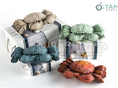 Gạt tàn thuốc độc lạ hình con cua phong cách biển GTT-01