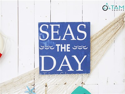 Tranh gỗ treo tường phong cách biển Seas TRG-26