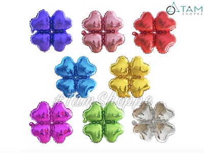 Bong bóng kiếng cỏ 4 lá 33cm BBK-CO4LA-01