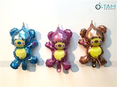 Bong bóng kiếng gấu vẫy tay 35cm BBK-GAU-01