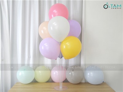 Set 10 bong bóng cao su màu Pastel ĐK25cm BBCS-PASTEL