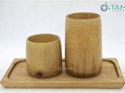 Ly gỗ tre tự nhiên DDNB-LY-01