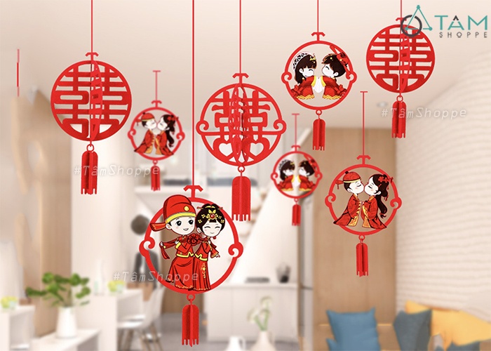 bộ trang trí phòng cưới phòng tân hôn đẹp bộ trang trí phòng cưới phòng tân hôn đẹp