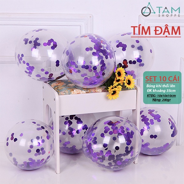 bong bóng trang trí trong suốt hạt kim sa sang chảnh bong bóng trang trí trong suốt hạt kim sa sang chảnh