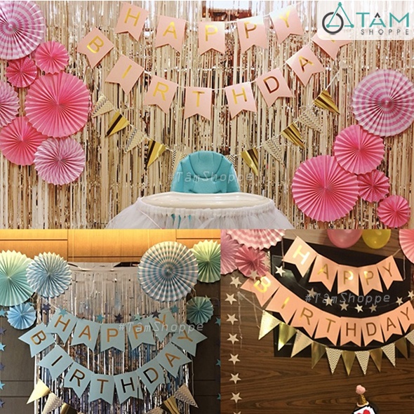 Dây cờ tam giác treo trang trí Dây cờ tam giác treo trang trí
