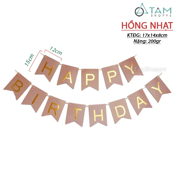 Dây chữ Happy birthday đẹp đơn giản Dây chữ Happy birthday đẹp đơn giản