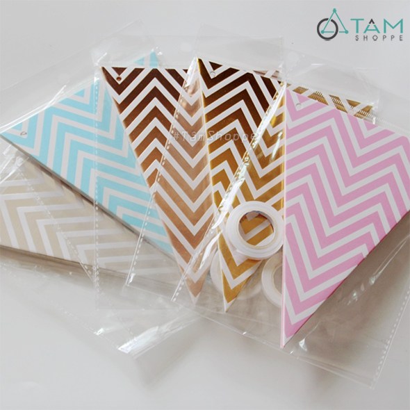 dây cờ tam giác trang trí ép kim dây cờ tam giác trang trí ép kim