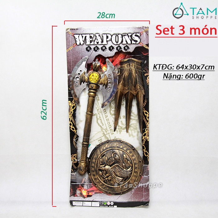 set-03-mon-vu-khi-chien-binh-weapons-mong-vuot-vintage set-03-mon-vu-khi-chien-binh-weapons-mong-vuot-vintage