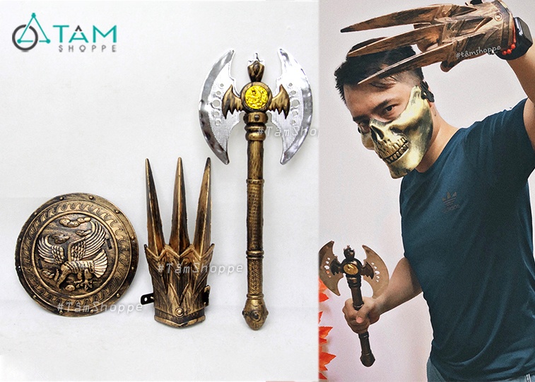 set-03-mon-vu-khi-chien-binh-weapons-mong-vuot-vintage set-03-mon-vu-khi-chien-binh-weapons-mong-vuot-vintage