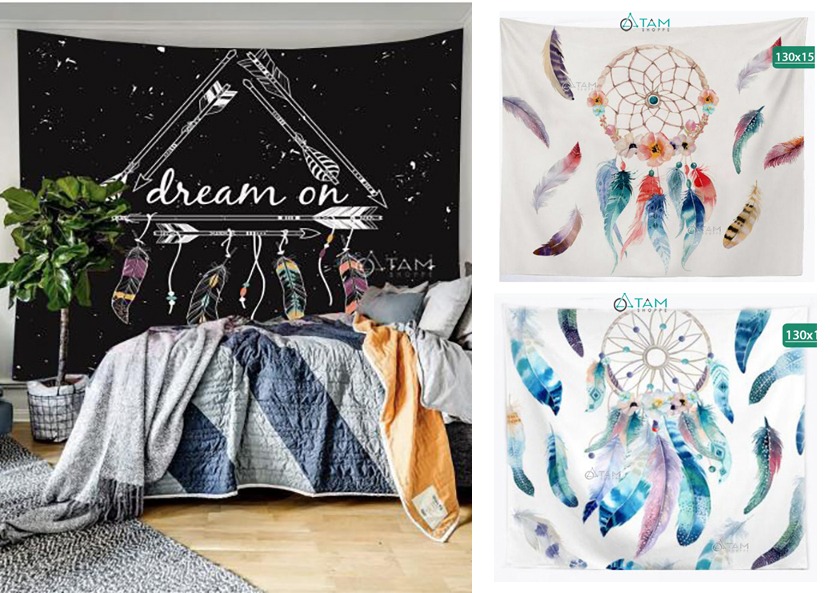 tranh-vai-treo-tuong-dream-catcher tranh-vai-treo-tuong-dream-catcher